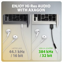 AXAGON ADA-HA USB-A Hi-Res DAC audio adapter