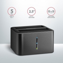 AXAGON ADSA-D25 SuperSpeed USB Dual 2,5