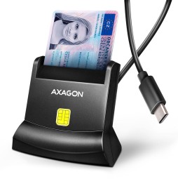 AXAGON CRE-SM4NC Smart Card Reader Black