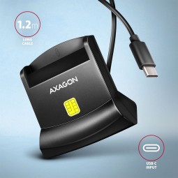 AXAGON CRE-SM4NC Smart Card Reader Black