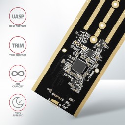 AXAGON EEM2-XS SuperSpeed+ USB-C - NVMe M.2 SHOCKPROOF Box