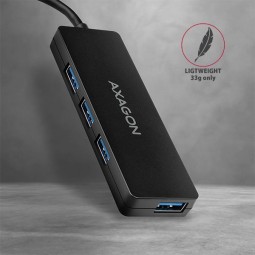 AXAGON HUE-G1A Slim Hub Black