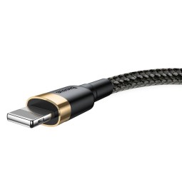 Baseus Cafule Lightning Cable 1,5A 2m Black/Gold
