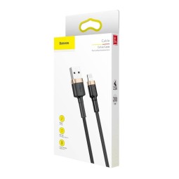Baseus Cafule Lightning Cable 1,5A 2m Black/Gold