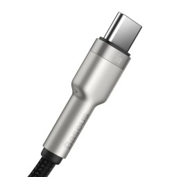 Baseus Cafule Series Metal USB - USB-C Cable 2.4A 25cm Black