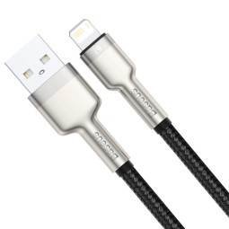 Baseus Cafule Series Metal USB - Lightning Cable 2.4A 25cm Black