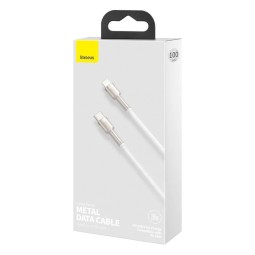 Baseus Cafule USB-C - Lightning Cable 20W 1m White
