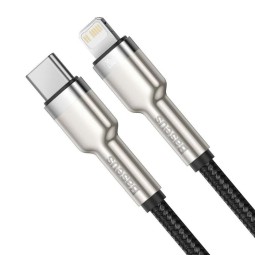 Baseus Cafule USB-C - Lightning Cable 20W 2m Black