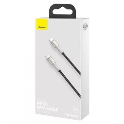 Baseus Cafule USB-C - USB-C Cable 100W 2m Black