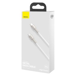 Baseus Cafule USB-C - USB-C Cable 100W 2m White