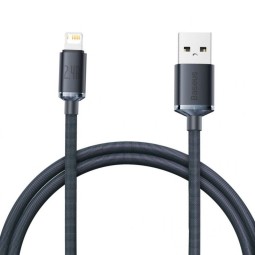 Baseus Crystal Shine USB-A Lightning Cable 1,2m Black