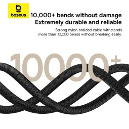 Baseus Dura Series 100W Type-C to Type-C Fast Charging cable 1m Gold Black