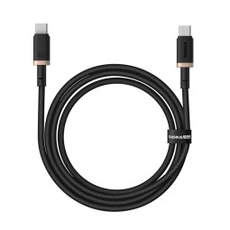 Baseus Dura Series 100W Type-C to Type-C Fast Charging cable 1m Gold Black