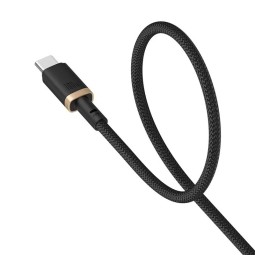 Baseus Dura Series 100W Type-C to Type-C Fast Charging cable 1m Gold Black