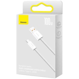 Baseus Dynamic Series USB to USB-C 100W Cable 1m White