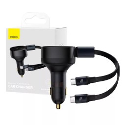 Baseus Enjoyment USB-C 33W Car Charger Black