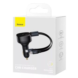 Baseus Enjoyment USB-C 33W Car Charger Black