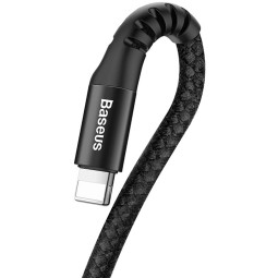 Baseus Fish Eye Spring USB-A - Lightning Cable 2A 1m Black