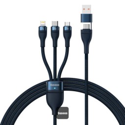 Baseus Flash Series 2 3in1 100W 1,2m Dark Blue