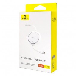 Baseus Free2Pull Retractable USB-C Cable 100W White