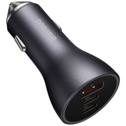 Baseus Golden Contactor Pro Car Charger 65W Grey