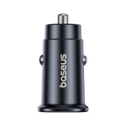 Baseus GoTrip 2 x USB-C 30W Car Charger Black