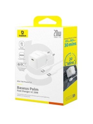 Baseus Palm USB-C Charger 20W White