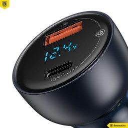 Baseus Particular Dual Quick Car Charger Grey