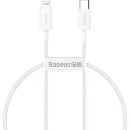 Baseus Superior 20W Type-C/Lightning Cable 1,5m White