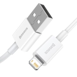 Baseus Superior USB-A - Lightning 0,25m White