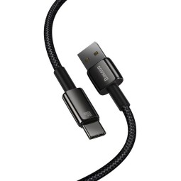 Baseus Tungsten Gold USB-A - USB-C 100W Cable 2m Black