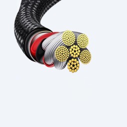 Baseus Tungsten Gold USB-A - USB-C 100W Cable 2m Black