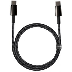 Baseus Tungsten Gold USB-C - USB-C Cable 2m Black