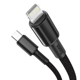 Baseus USB-C to Lightning Cable 1m Black