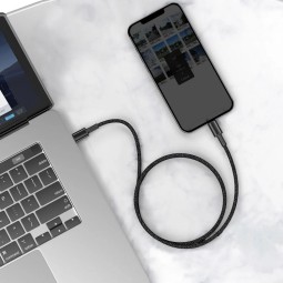 Baseus USB-C to Lightning Cable 1m Black