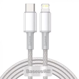 Baseus USB-C to Lightning Cable 2m White