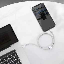 Baseus USB-C to Lightning Cable 2m White