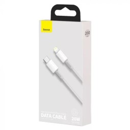 Baseus USB-C to Lightning Cable 2m White