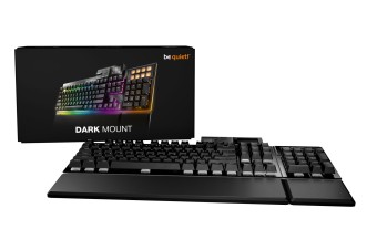 Be quiet! Dark Mount Silent Lineare Gaming Keyboard Black US