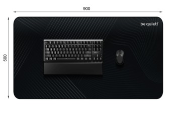 Be quiet! XL Egérpad Black