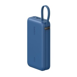 Belkin UltraCharge with Integrated Cable and Display 10000mAh Powerbank Blue