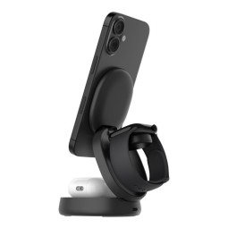 Belkin Boost Charge foldable magsafe 3-in-1 Charger Qi2 Black