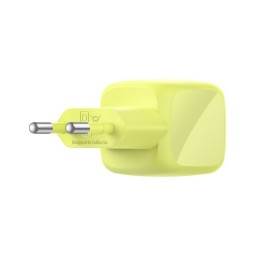 Belkin BoostCharge Compact USB-C Wall Charger 30W Yellow