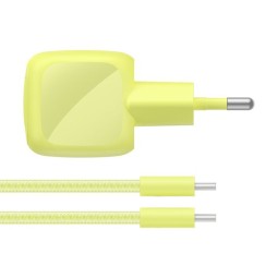 Belkin BoostCharge Compact USB-C Wall Charger 30W Yellow