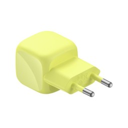 Belkin BoostCharge Compact USB-C Wall Charger 30W Yellow