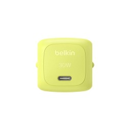 Belkin BoostCharge Compact USB-C Wall Charger 30W Yellow