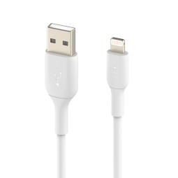 Belkin BoostCharge Lightning to USB-A Cable 0,15m White