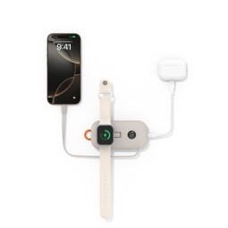 Belkin BoostCharge Pro 10000mAh PowerBank with Apple Watch Charger Sand