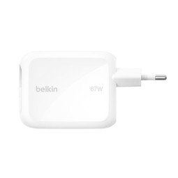 Belkin BoostCharge Pro 67W Dual GaN 1m Cable White