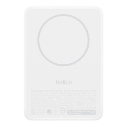 Belkin BoostCharge Slim Magnetic 10000mAh PowerBank White